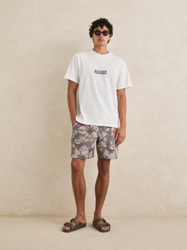 RHYTHM TROPICAL CAMO BEACH SHORT