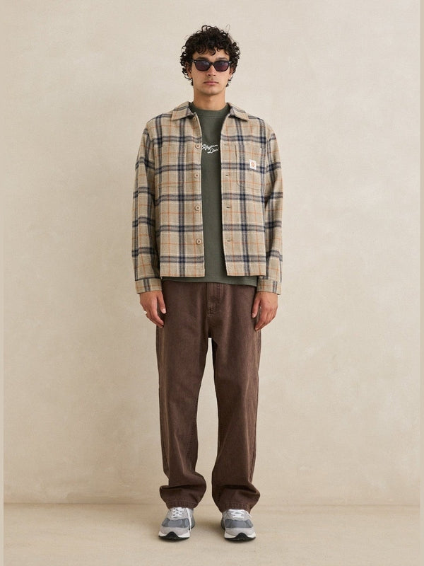 RHYTHM OSCAR CHECK LS SHIRT