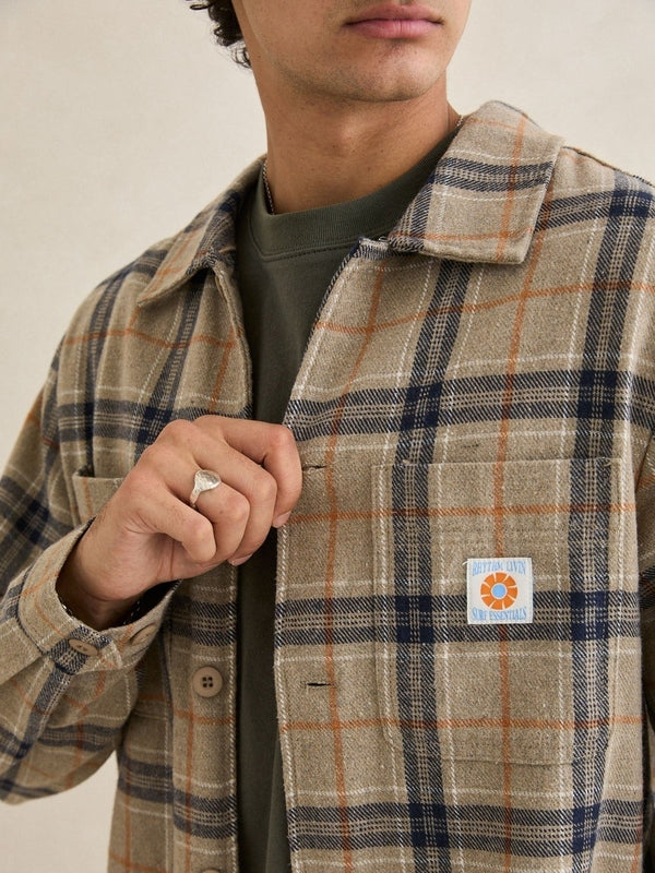 RHYTHM OSCAR CHECK LS SHIRT