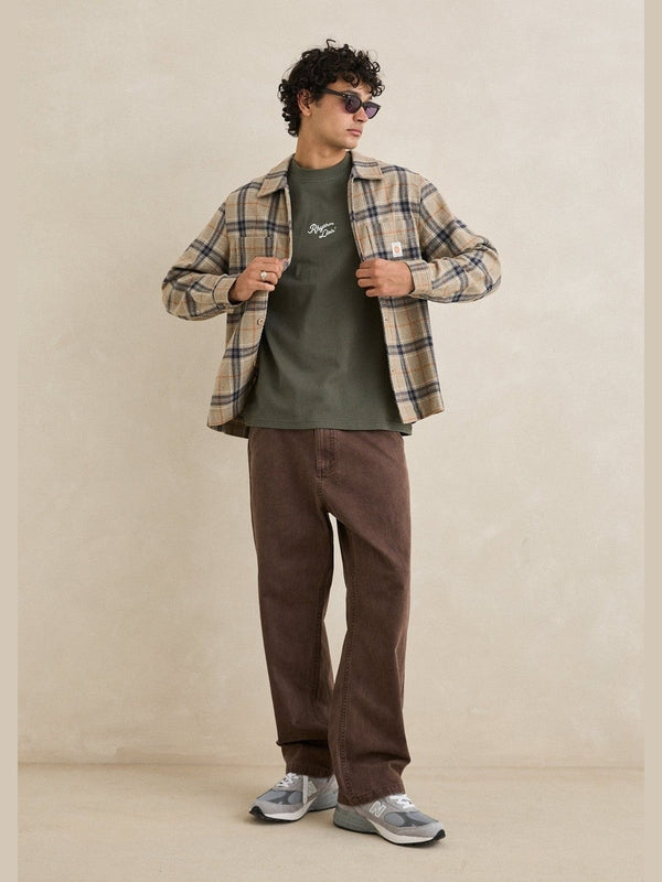 RHYTHM OSCAR CHECK LS SHIRT