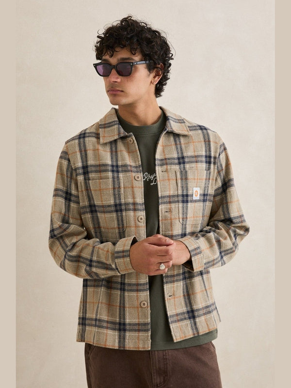 RHYTHM OSCAR CHECK LS SHIRT
