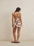 RHYTHM MELIA FLORAL MINI DRESS