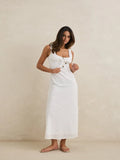 RHYTHM GIGI GATHER MAXI DRESS