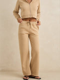 RHYTHM SHELLY WIDE LEG LEISURE PANT