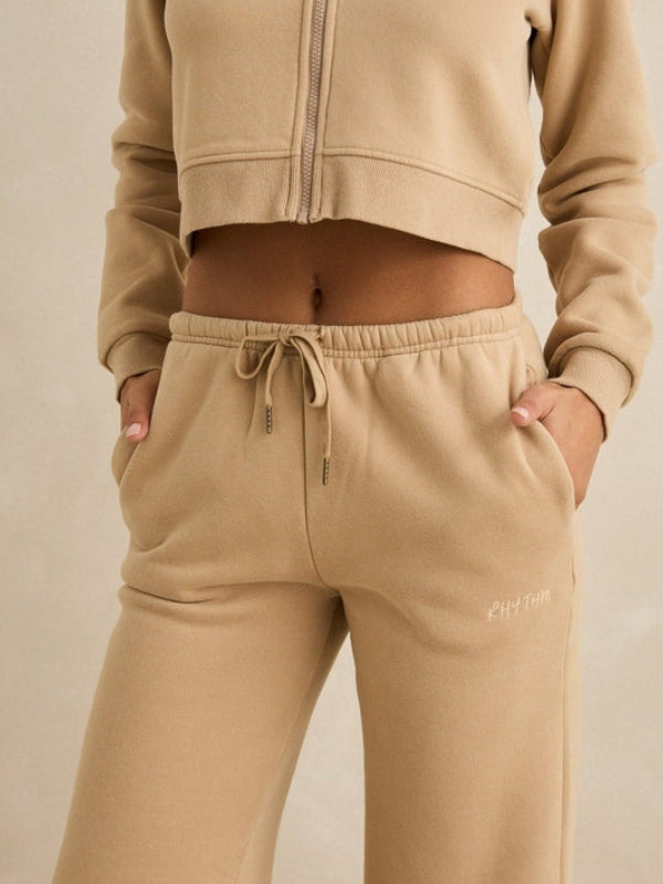 RHYTHM SHELLY WIDE LEG LEISURE PANT