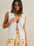 RHYTHM GIGI LACE SHORT SLEEVE TOP
