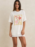 RHYTHM WILDFLOWER OVERSIZED T SHIRT