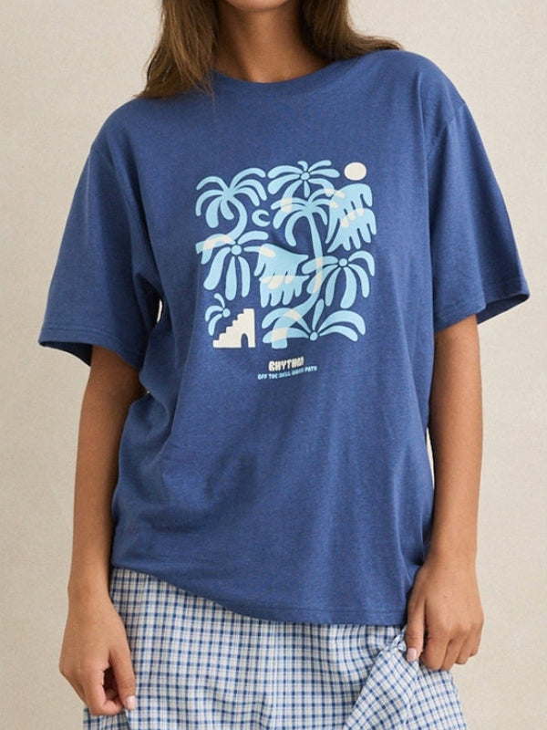 RHYTHM ISLAND OVERSIZED TEE