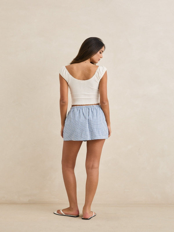RHYTHM LOLA CHECK SKORT