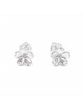 Seabloom Flower Stud Earring Sterling Silver
