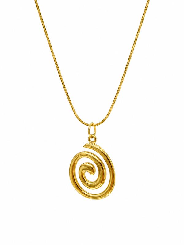 SEABREEZE SPIRAL NECKLACE