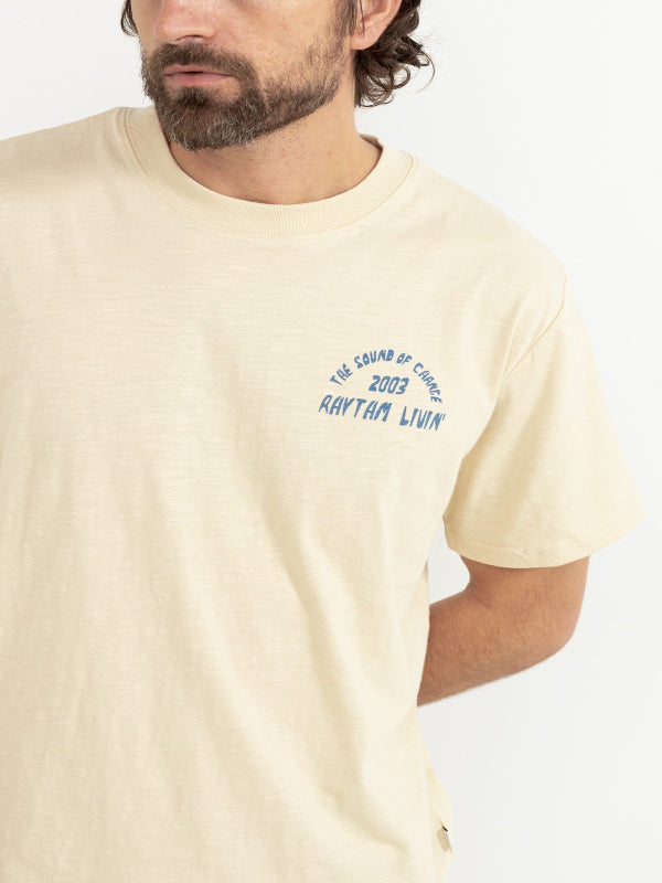RHYTHM DOWNUNDER SLUB SS T-SHIRT