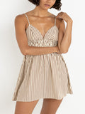 RHYTHM COVE STRIPE MINI DRESS