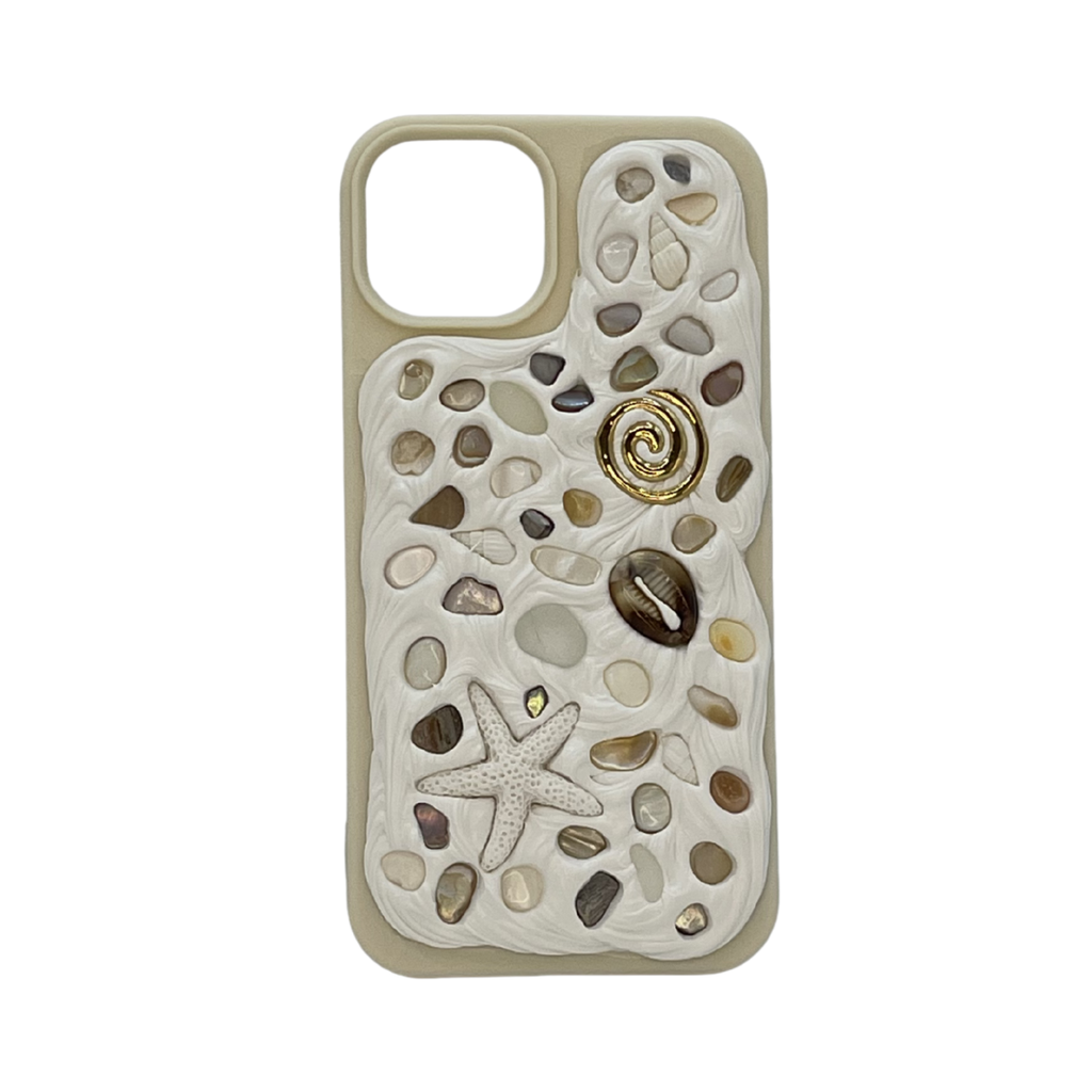 Coastal Handmade Shell iPhone 13 Phone Case