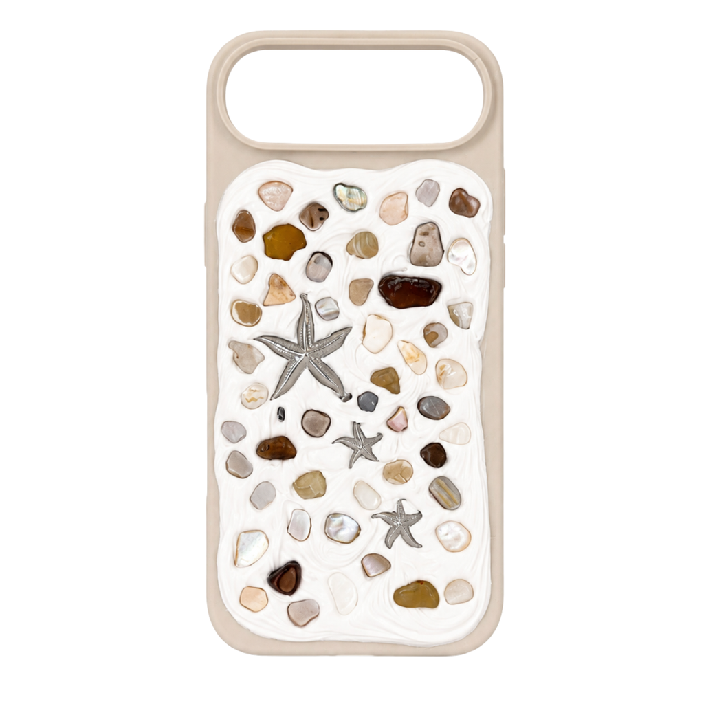Coastal Handmade Shell iPhone 17 Air Phone Case