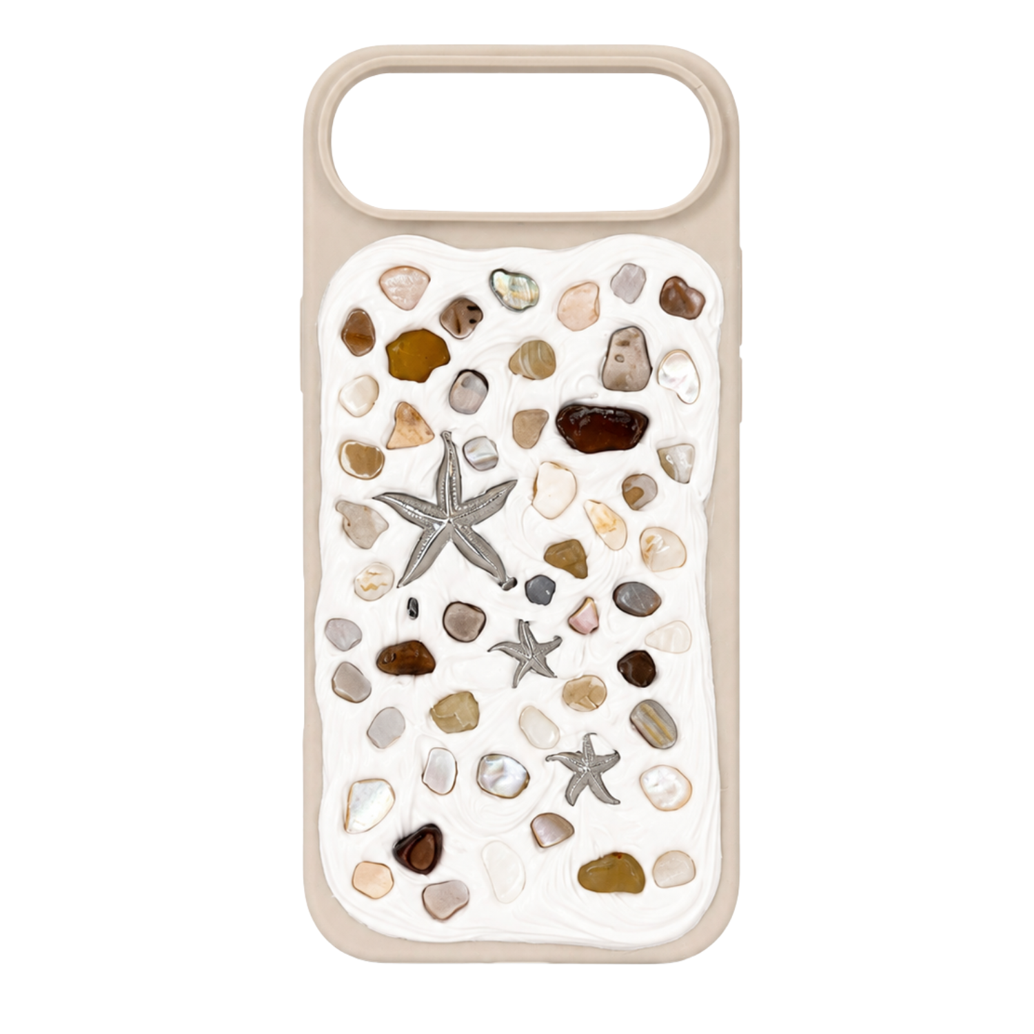 Coastal Handmade Shell iPhone 17 Air Phone Case
