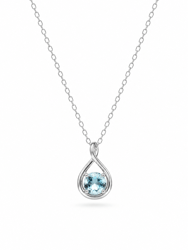 SOL GLOW PALE OCEAN NECKLACE