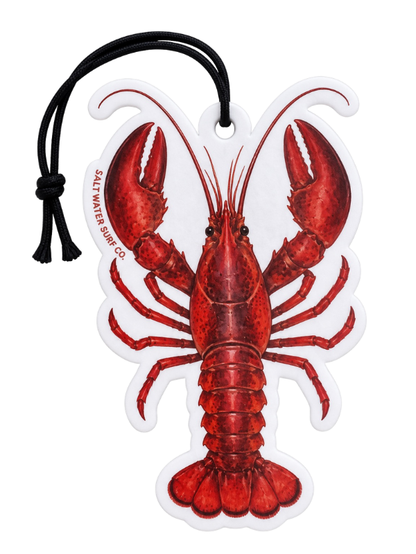 Salt Water Surf Co Car Freshener Lobster