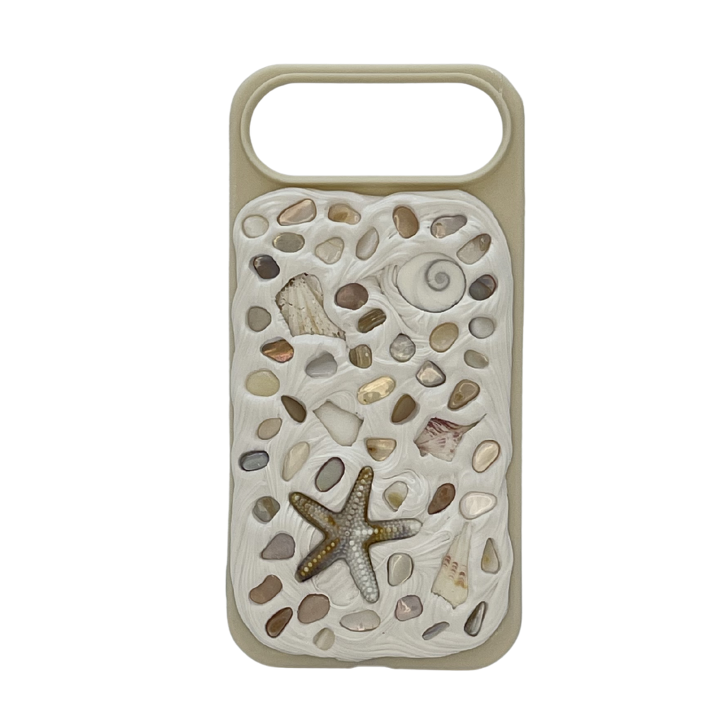Coastal Handmade Shell iPhone 17 Air Phone Case