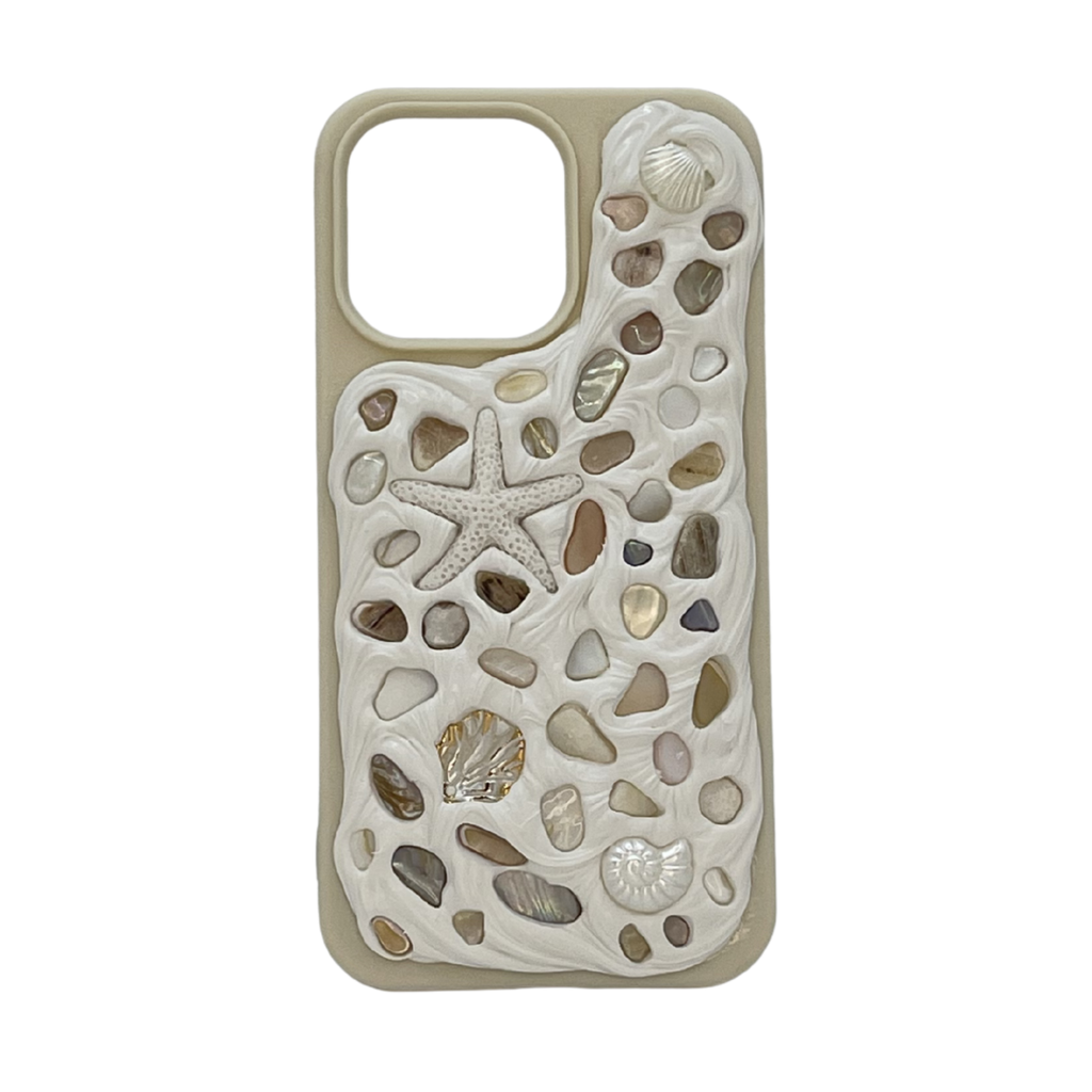 Coastal Handmade Shell iPhone 13 Pro Phone Case