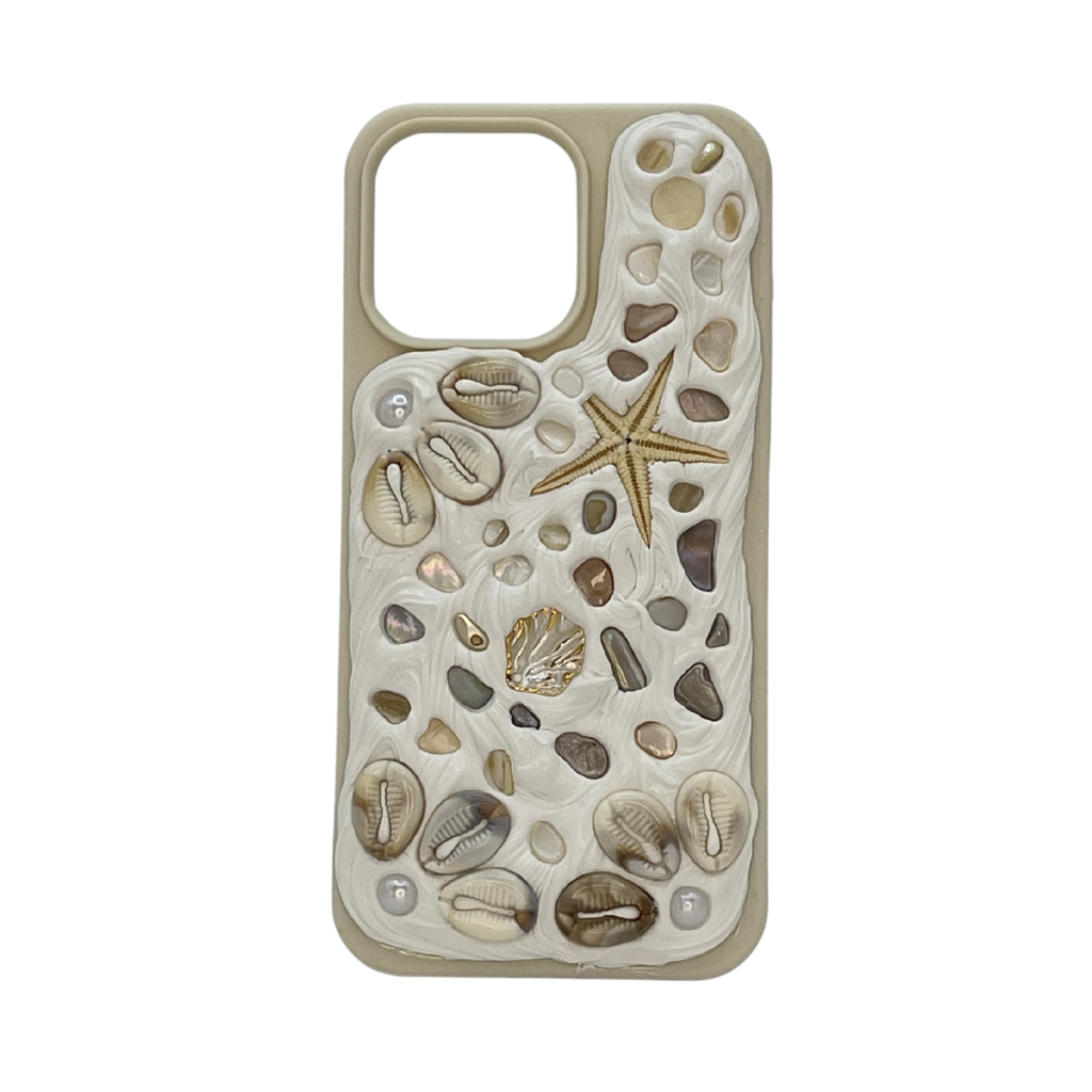 Coastal Handmade Shell iPhone 15 Pro Max Phone Case