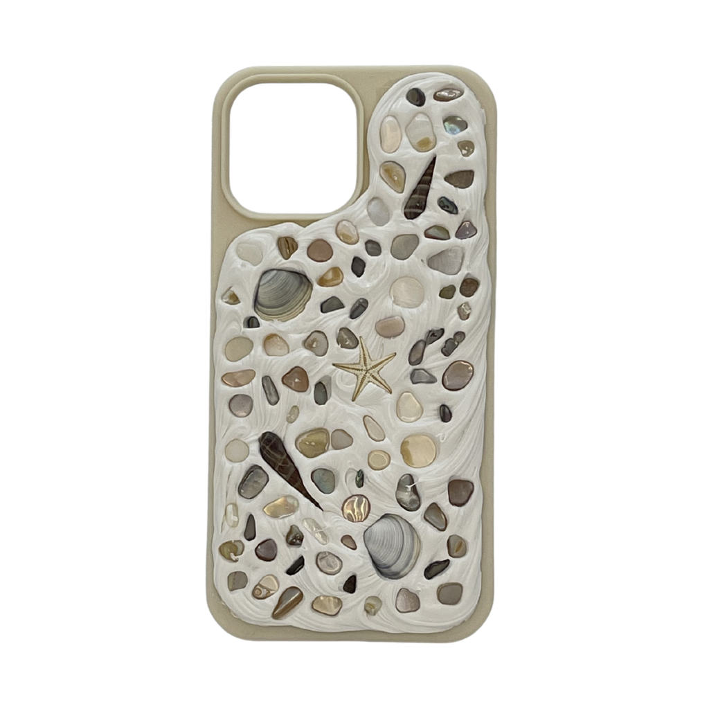 Coastal Handmade Shell iPhone 13 Pro Max Phone Case