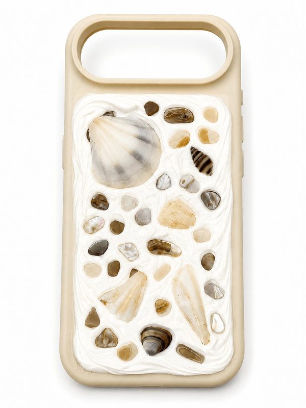 COASTAL HANDMADE SHELL IPHONE 17 AIR PHONE CASE