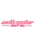 Salt Water Surf Co Vinyl Sticker Retro Logo