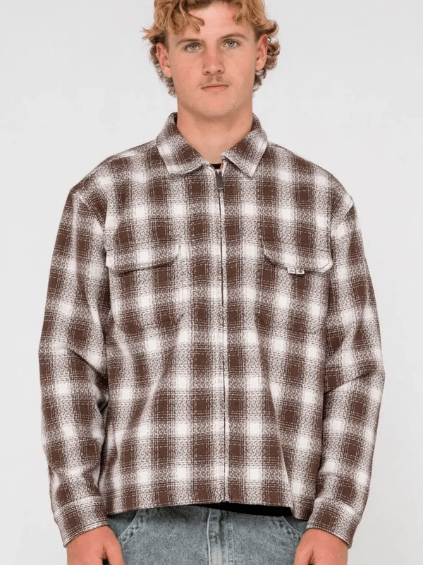 RUSTY ZEAL ZIP THROUGH JACKET