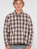 RUSTY ZEAL ZIP THROUGH JACKET