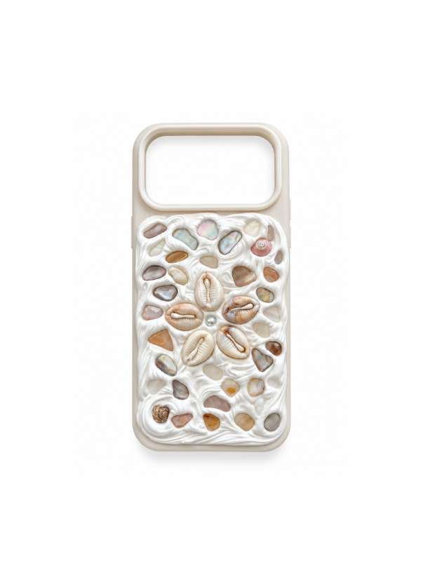 Coastal Handmade Shell iPhone 17 Pro Max