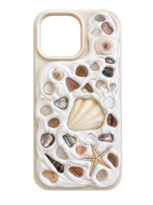 Coastal Handmade Shell iPhone 13 Pro Phone Case