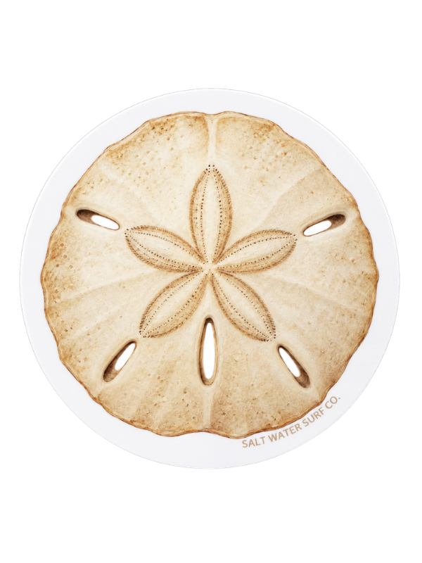 Salt Water Surf Co Vinyl Sticker Sand Dollar