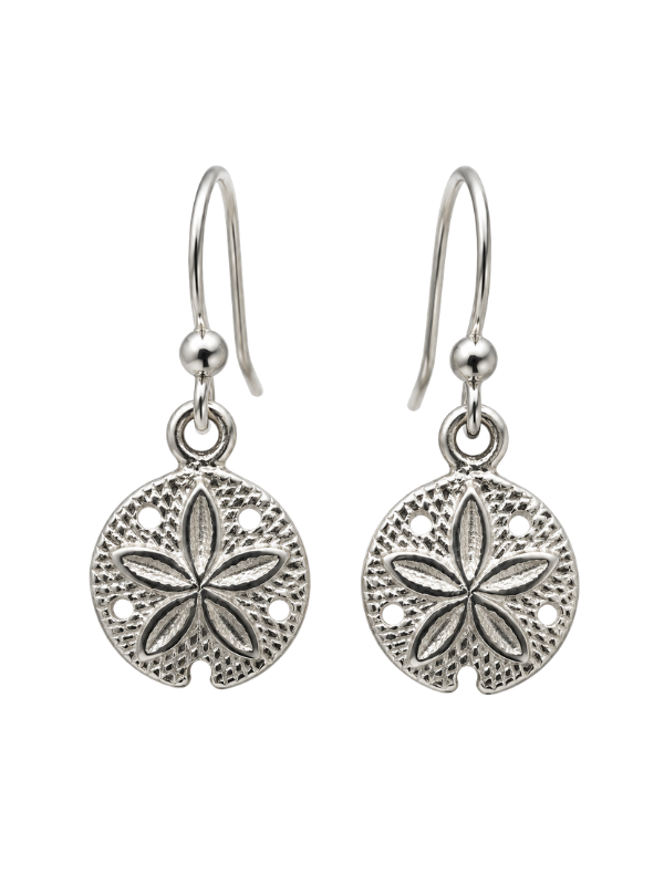 Sand Dollar Drop Earrings