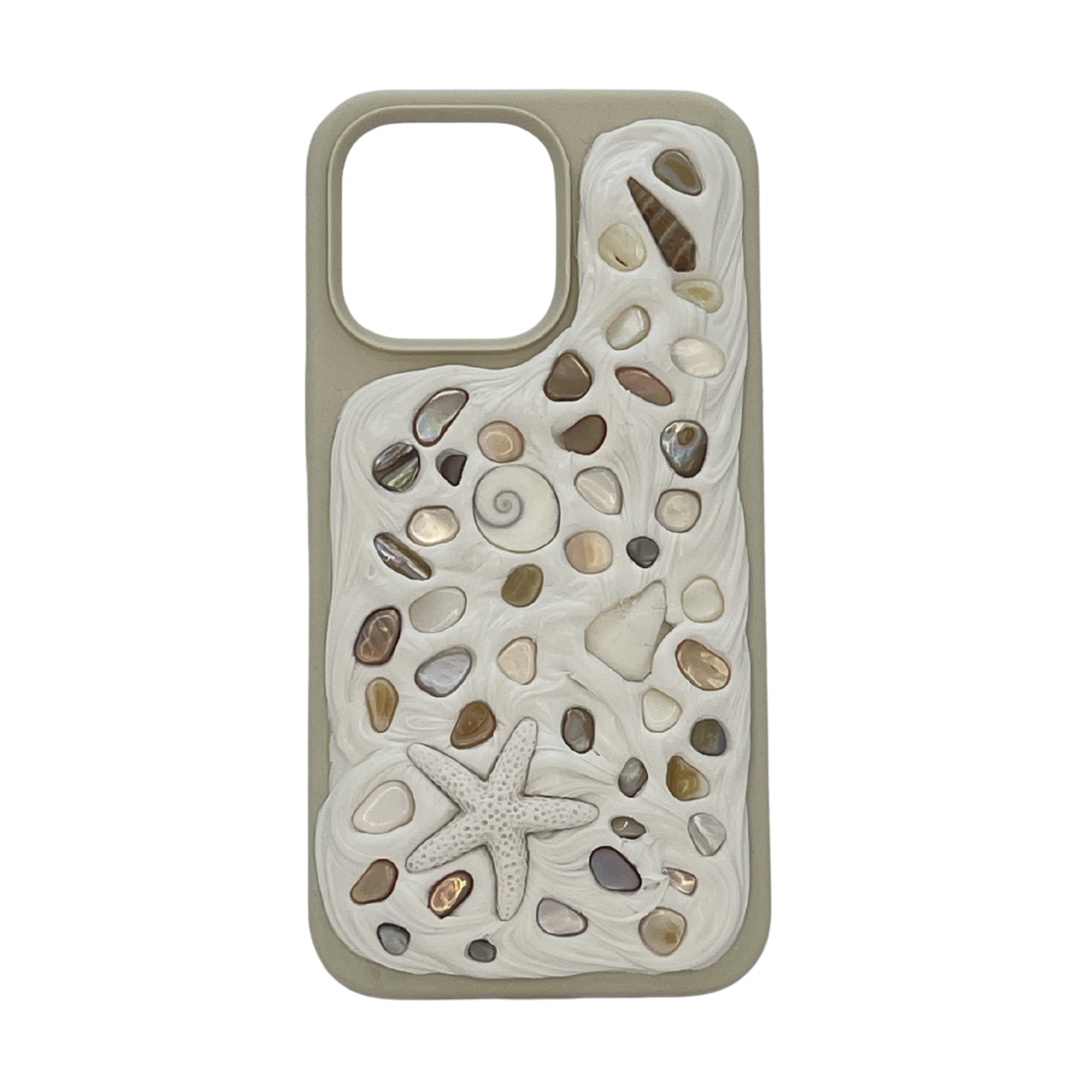 Coastal Handmade Shell iPhone 13 Pro Phone Case