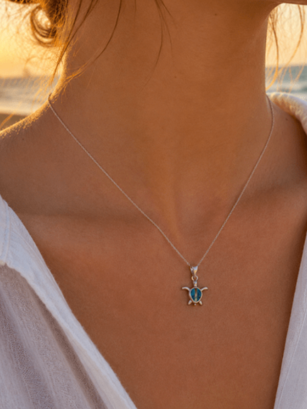 REEFKEEPER TURTLE NECKLACE