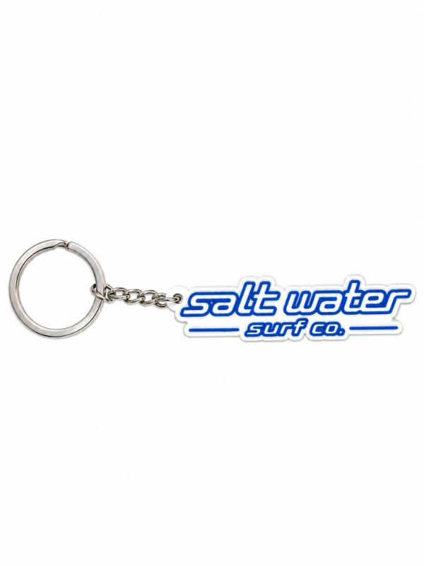 Salt Water Surf Co Retro Rubber Keychain