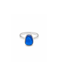 HANDMADE SEAGLASS SIGNET RING