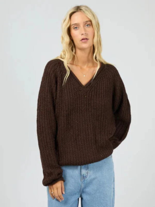 ALL ABOUT EVE HALI V-NECK KNIT