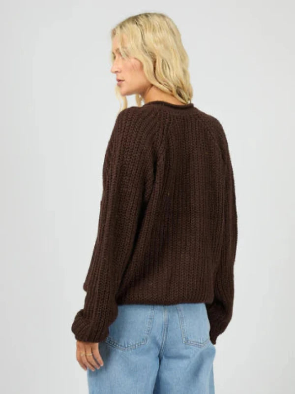 ALL ABOUT EVE HALI V-NECK KNIT