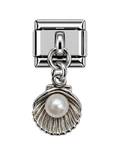 Seashell Italian Bracelet Charm