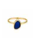 HANDMADE SEAGLASS SIGNET RING