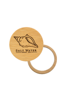 Conch Shell Handmade Engraved Wooden Bamboo Mirror