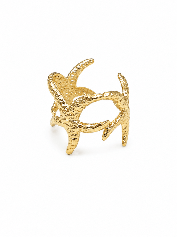 CELESTE STARFISH RING