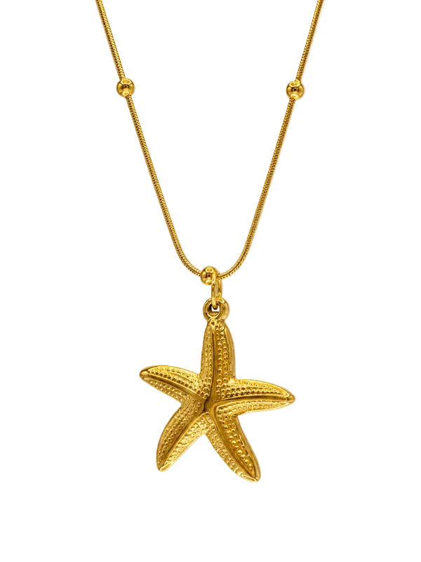 SUN KISSED STARFISH NECKLACE