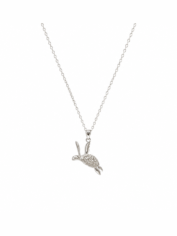 SEASIDE WANDERER TURTLE NECKLACE