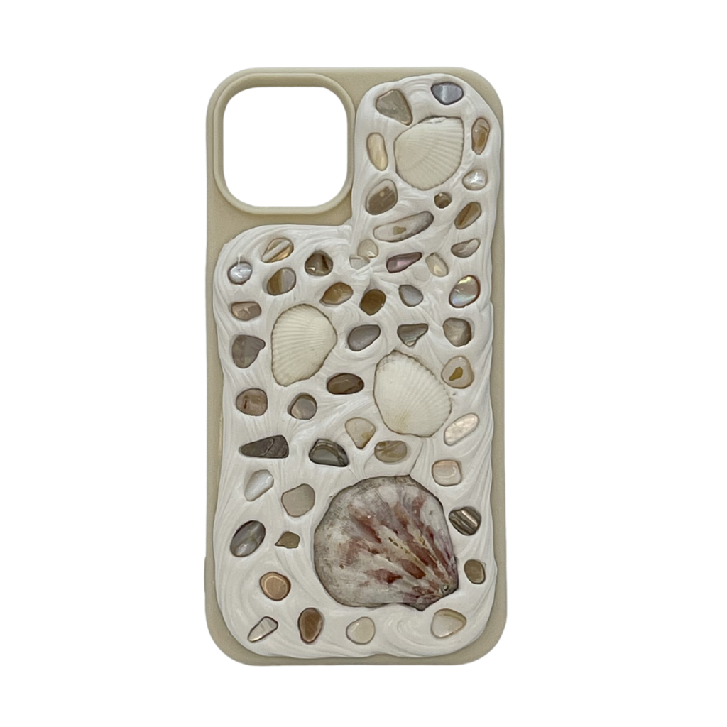 Coastal Handmade Shell iPhone 13 Phone Case
