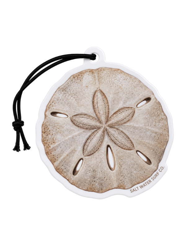 Salt Water Surf Co Car Freshener Sand Dollar