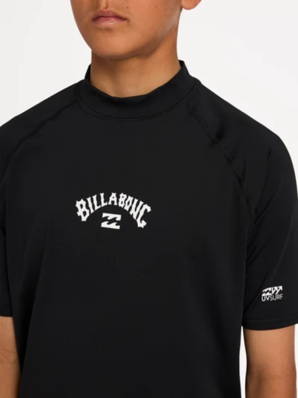 Billabong Boys 8-16 All Day Arch UPF 50 Rashguard blk
