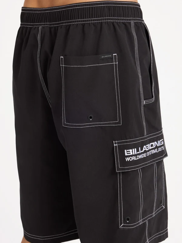 Billabong Mens Throw On 22" Boardshorts blk